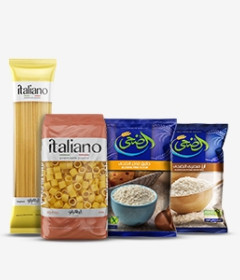 ارز و مكرونات وبقوليات	