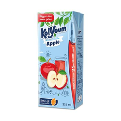 عصير كل يوم 225مل  (كرتونة=27 عبوة)