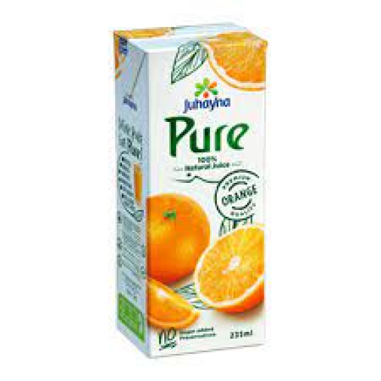 عصير  بيور برتقال جهينة 235مل  (كرتونة=27 عبوة)