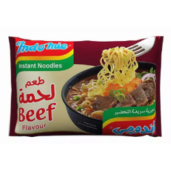 اندومى نودلز بطعم اللحمة 75جم  (كرتونة=40 كيس)