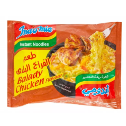اندومى نودلز بطعم الفراخ البلدى 75جم  (كرتونة=40 كيس)