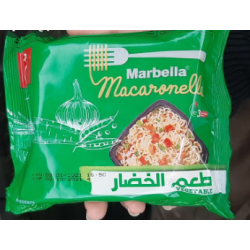مكرونيلا نودلز ماربيلا بطعم الخضار  (كرتونة=40 كيس)