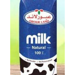 حليب عبور لاند 1/2لتر  (كرتونة=24 علبة)