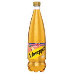 شويبس جولد خوخ 1لتر  (باكت=6 زجاجة)