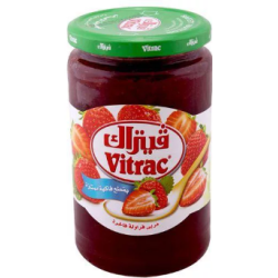 مربى فيتراك فراولة 1كجم  (باكت=12 برطمان)