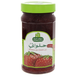 مربى حلوانى فراولة 380جم  (كرتونة=18 برطمان)