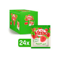 مربي فيتراك 25جم ظرف  ساشيه هيرو مربي فراولة   (كرتونة=6 علبة)