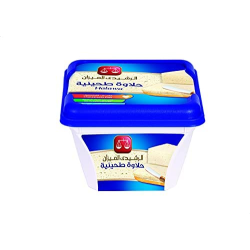 حلاوة طحينية الراشيدى 500جم وسط  (كرتونة=12 علبة)