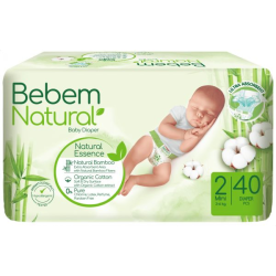 حفاضات بي بم مقاس 2  (باكت=4 كيس)