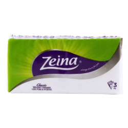 مناديل زينة جيب  (كرتونة=12 باكت)