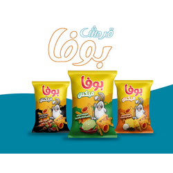 بوفا جامبو مقرمشات 2جنيه   (كرتونة=15 كيس)