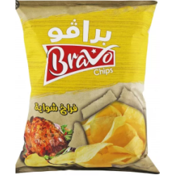 شيبس برافو 5جنيه    (كرتونة=12 كيس)